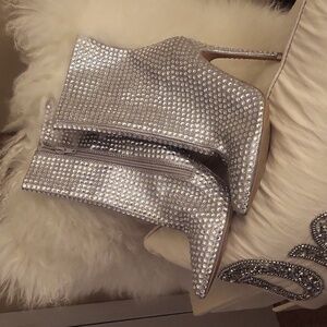 Holiday Rhinestone Steve Madden Heels